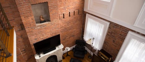 Living Room viewed from the Mezzanine