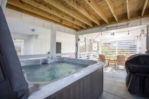 Covered Hot Tub