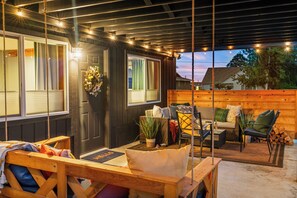 Covered Patio with Views