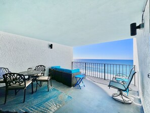 Spacious Covered Balcony