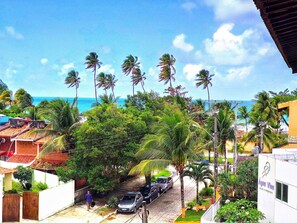 Blick vom Balkon