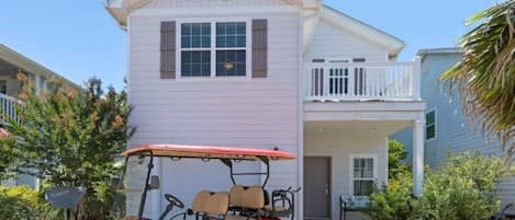 House comes with  6 seater golf cart