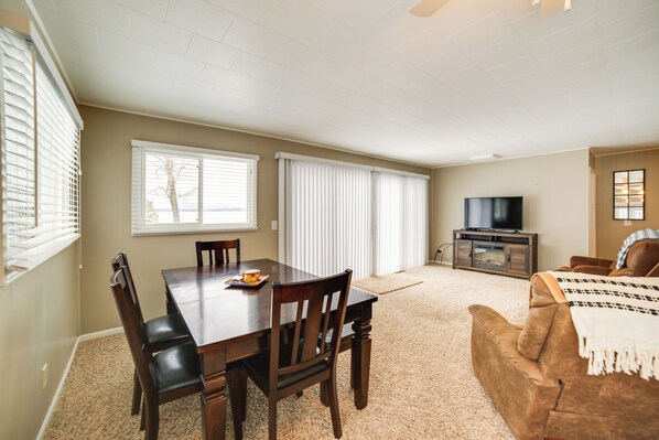 Germfask Vacation Rental | 3BR | 1.5BA | 1,136 Sq Ft | 1 Step to Enter