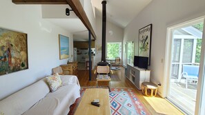 Living room opens to dining area and kitchen