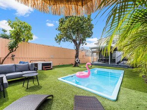 Backyard oasis
