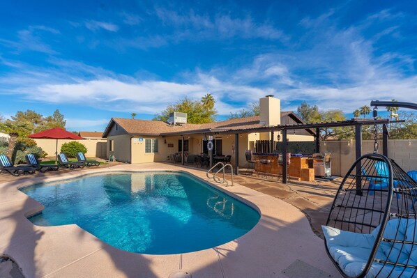 Sparkling pool
