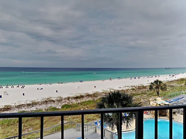 Vue sur la plage/l’océan