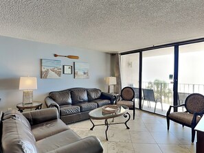 Living Area with Sleeper Sofa