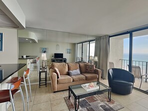 Living Area with Sofa Sleeper