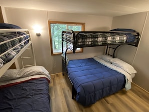 Bedroom 3 with Twin over Full bunk beds