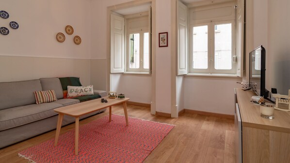 The living room is spacious and beautifully decorated #spacious #decoration #portugal #pt #lisbon