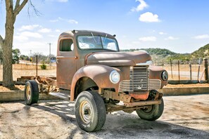 Unique antique truck