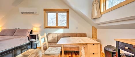 Boulder Vacation Rental | Studio | 1BA | 400 Sq Ft | Stairs Required
