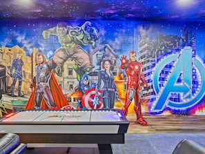 Avengers game room