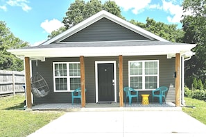 Front covered porch