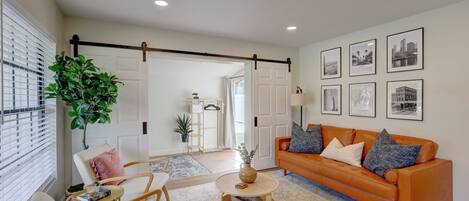 Large open foyer with tons of natural light