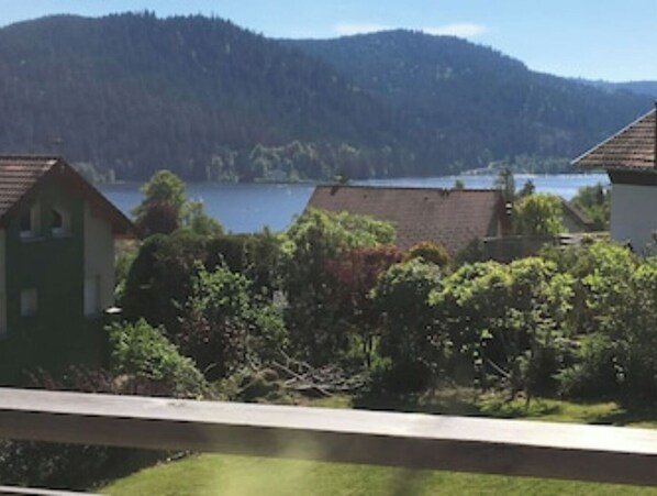 vue depuis la terrasse pour dejeuner 