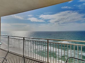 Gulf Front Balcony View