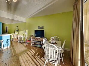 Living Room and Dining Area