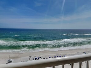 Gulf Front Balcony View