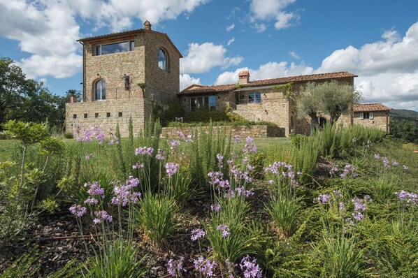 View of the villa