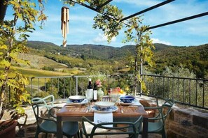 Stunning terrace with a view