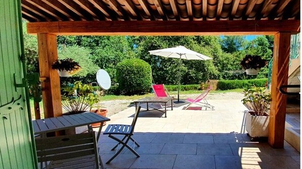 grande terrasse privée