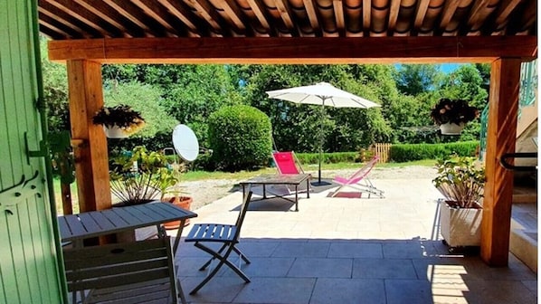 grande terrasse privée