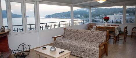 Living Area with Sea View