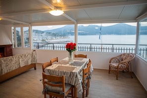 Dining Area with Marina View