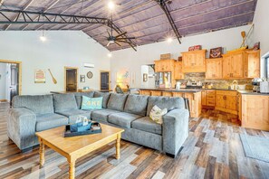 Living Room | TV | Central Heating & A/C | Work Desk | Yoga Mats