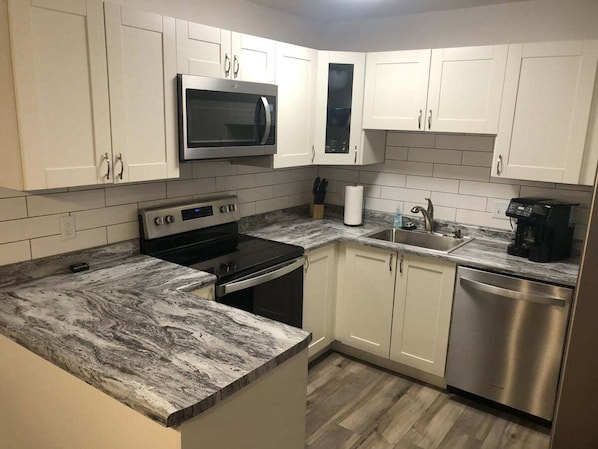 Fully Stocked Kitchen