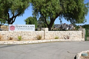 Entry to Santellan Vineyards