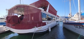 House Boat exterior
