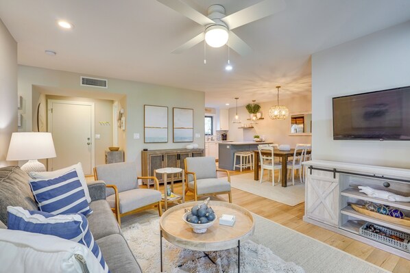 Seabrook Island Vacation Rental | 2BR | 2BA | 1 Step Required for Entry