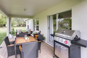 House Exterior | Furnished Patio | Dining Area | Gas Grill (Propane Provided)