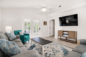 The Sand Castle living room