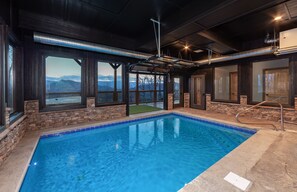 Indoor pool.