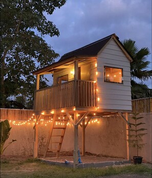 The tiny playhouse