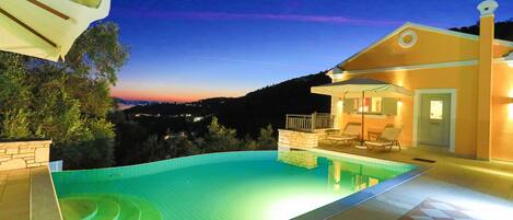 Villa Kalamia%2C private pool and amazing views of Kalami