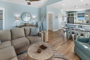 Open concept living area