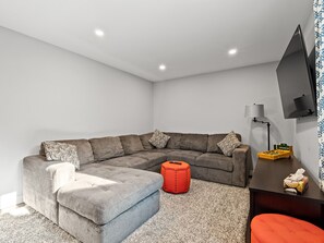 Rec Room - Sofa Bed Turns into Double Bed