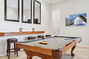 Billiard room