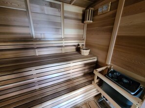 Sauna.