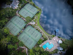 Evian Community Pool and Tennis Courts