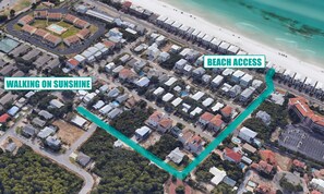 Beach Access Map