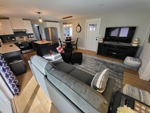 Living Room, Dining Room, Kitchen combo