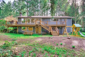 Exterior | Wraparound Deck | Playset | Outdoor Dining | 2-Story Home