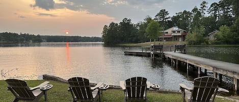 Sunset on the lake
