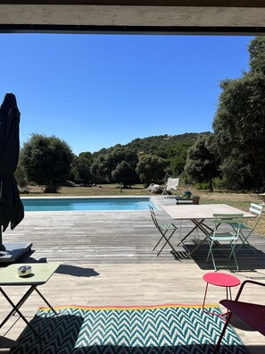 Même vue...depuis la salle à manger